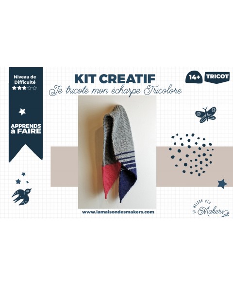 Kit Créatif : Je tricote...