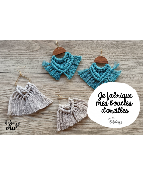Kit DIY : Bijoux en Macramé