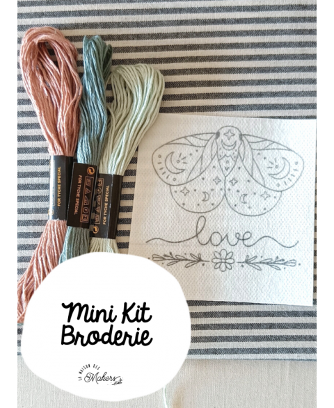 Mini Kit Broderie - Love...